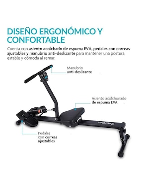 Remadora Neurolux Ergonómico