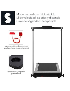 Caminadora profesional Signa DF9C1 plegable