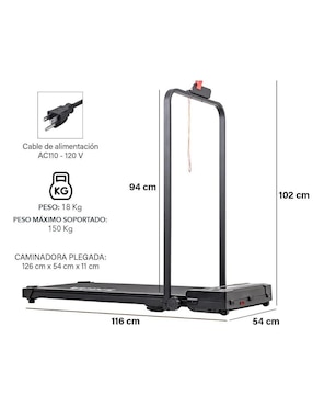 Caminadora Signa Hr X2AE plegable