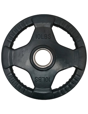 Disco Olímpico Tayga Rubber 4/10 Lb