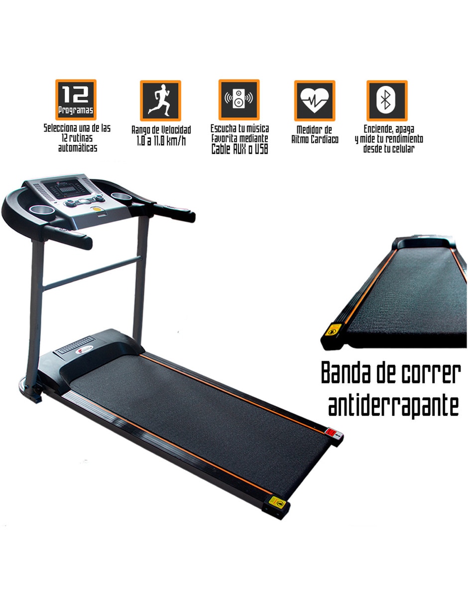 Caminadora semiprofesional Mkz-Caml515 plegable 2