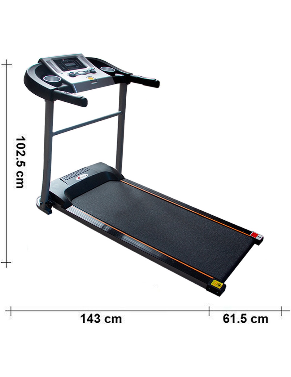 Caminadora semiprofesional Mkz-Caml515 plegable 20