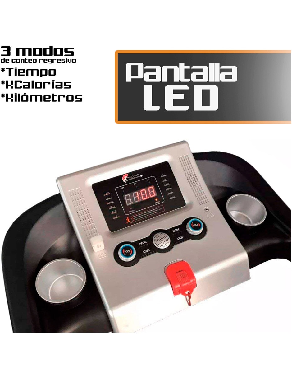 Caminadora semiprofesional Mkz-Caml515 plegable 16