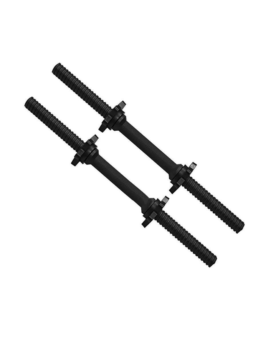 Kit De Pesas 40 Libras Negras Mancuernas 4