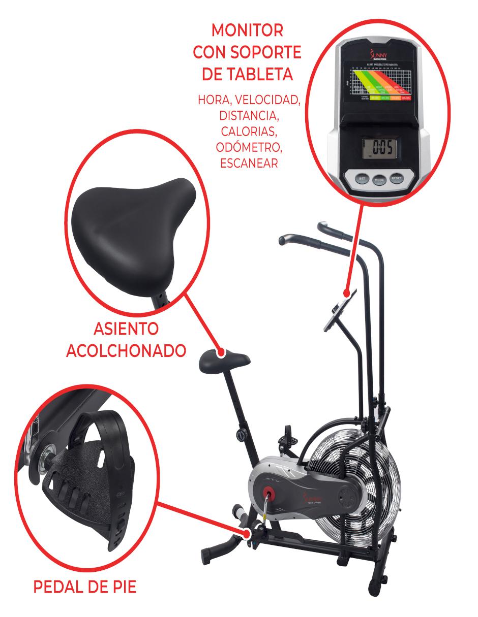 Bicicleta fija metal 4