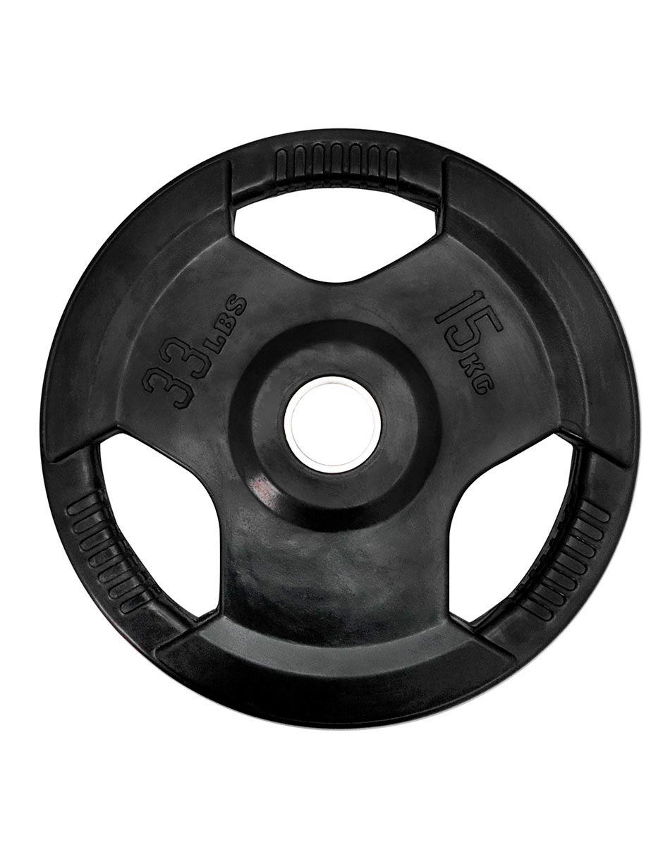 Par de discos olímpicos Rubber 55 Lb