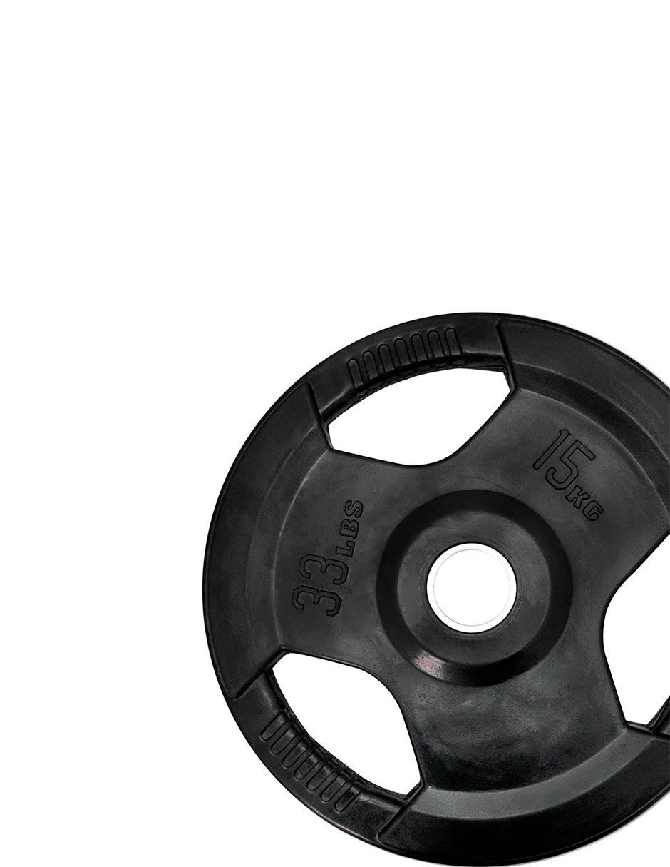 Par de discos olímpicos Rubber 55 Lb 3