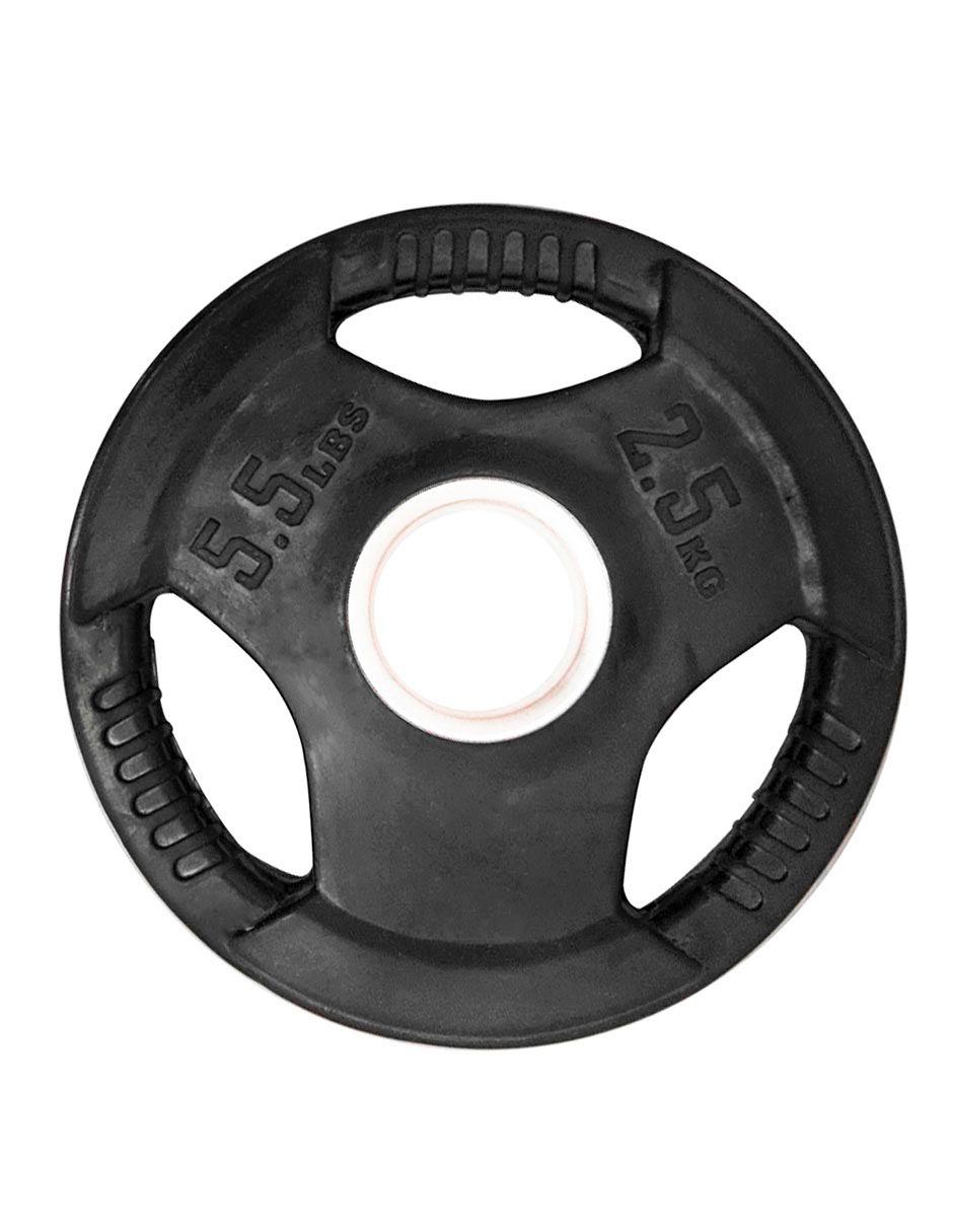 Par de discos olímpicos Rubber 55 Lb Par de discos olímpicos Rubber 55 Lb