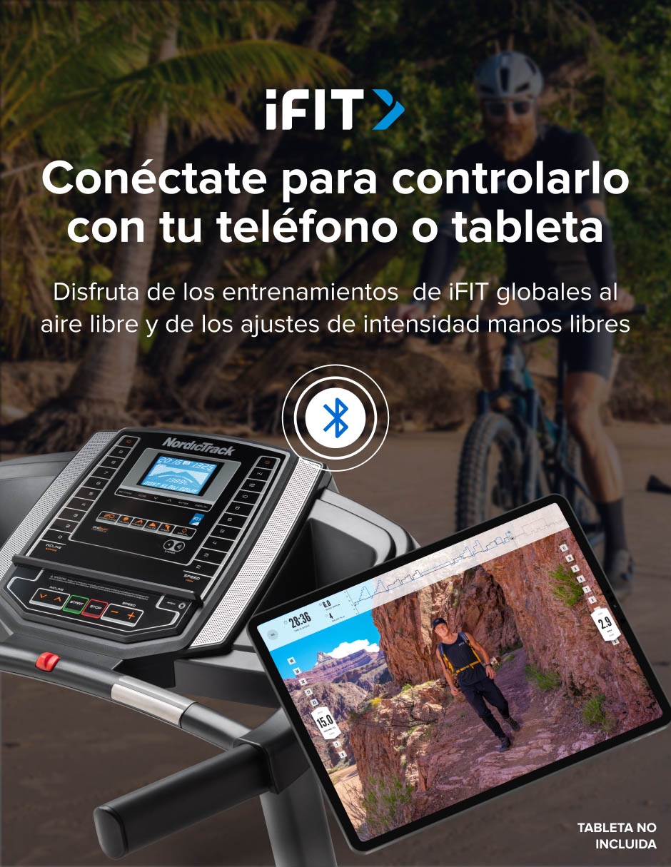 Caminadora casera Nordictrack Serie T 6.5 plegable 17