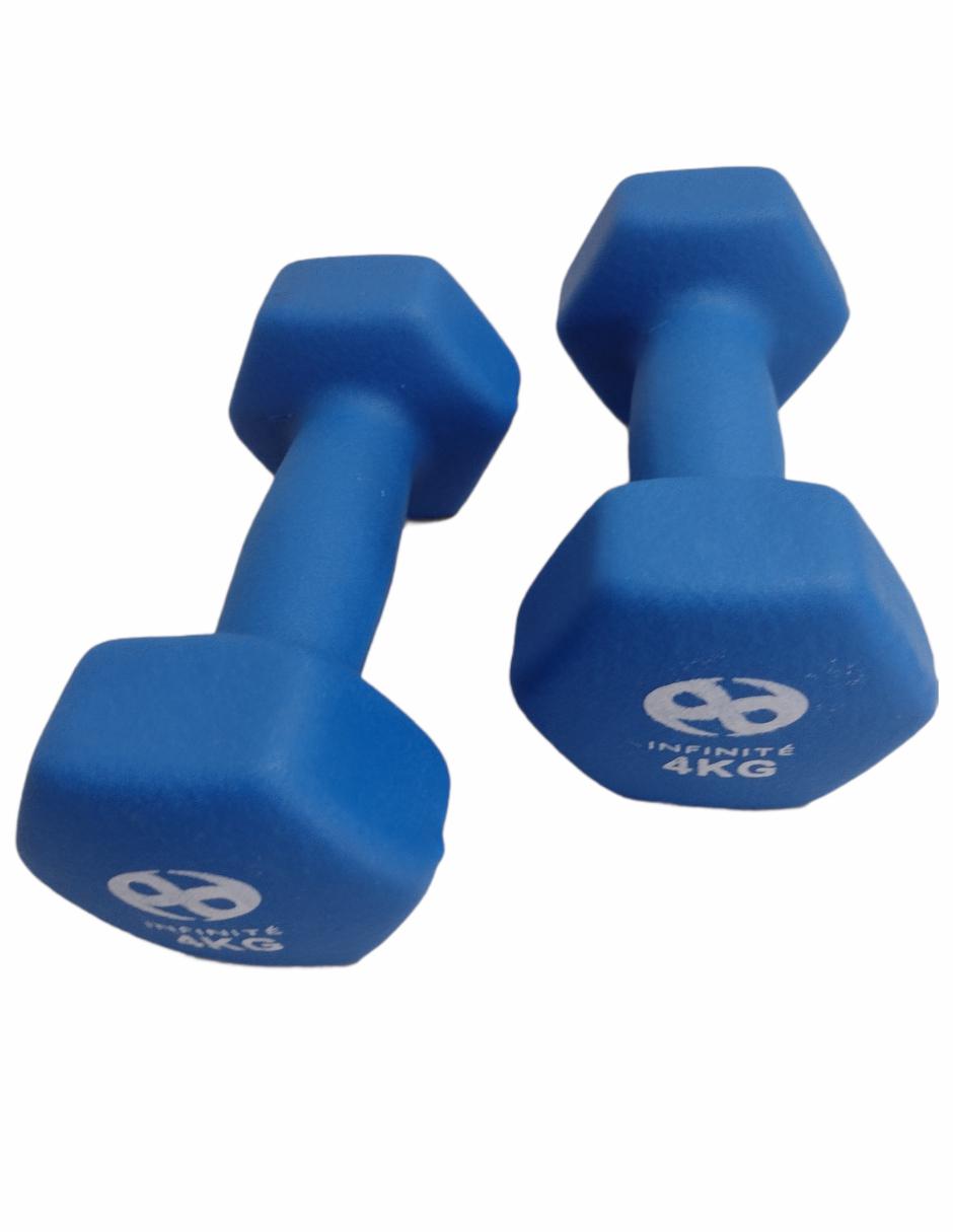 Par de Mancuernas de Neopreno 4 Kg Mod. IF-MN4 2