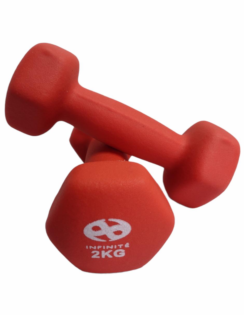 Par de Mancuernas de Neopreno 2 Kg Mod. IF-MN2 4