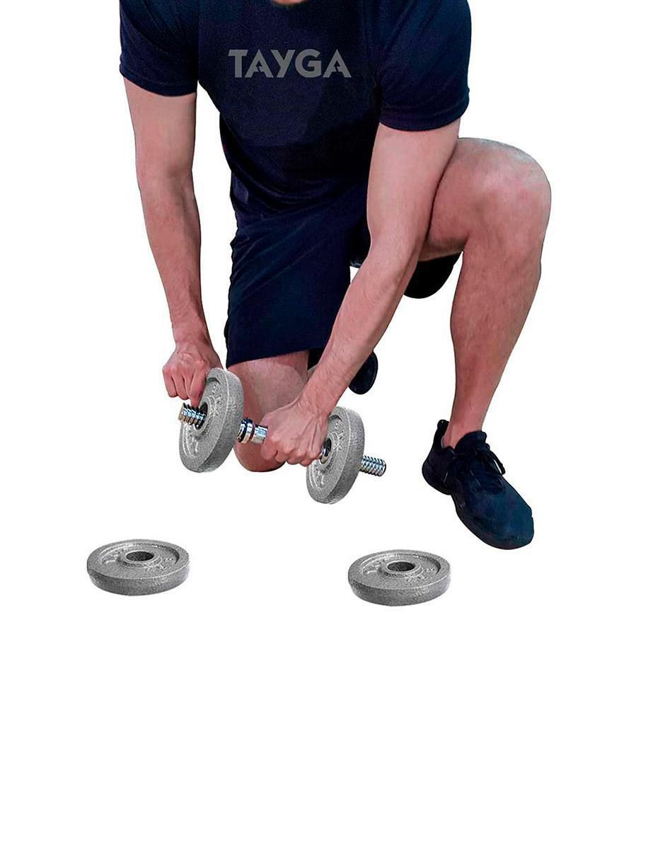 Par de discos estándar en LB cromados 30 mm 2