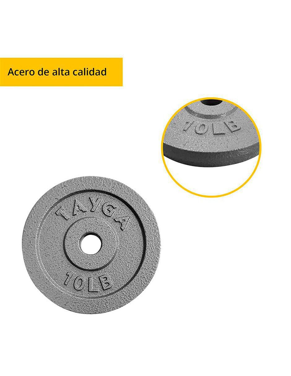 Par de discos estándar en LB cromados 30 mm 3