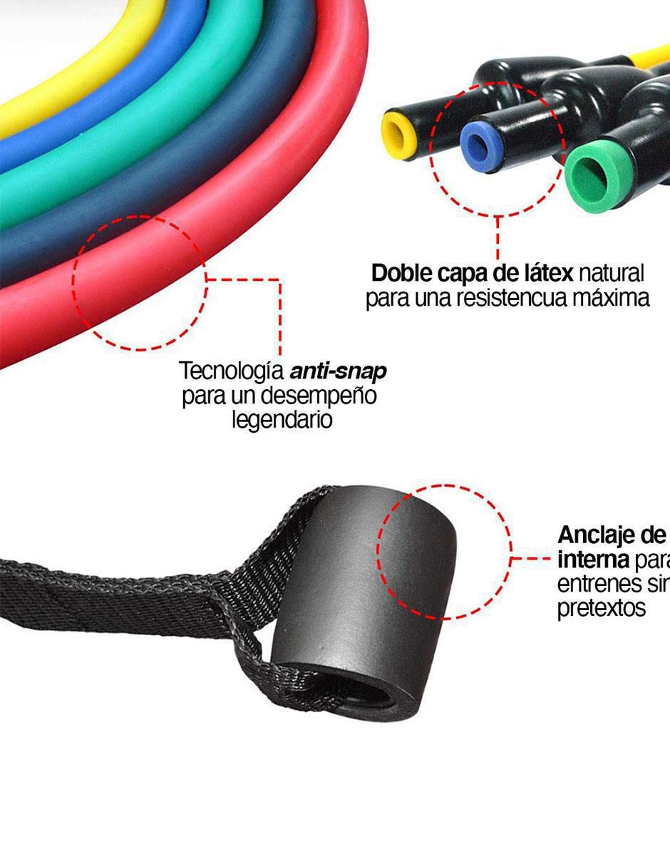 Tribe pack ligas de resistencia tubulares 5