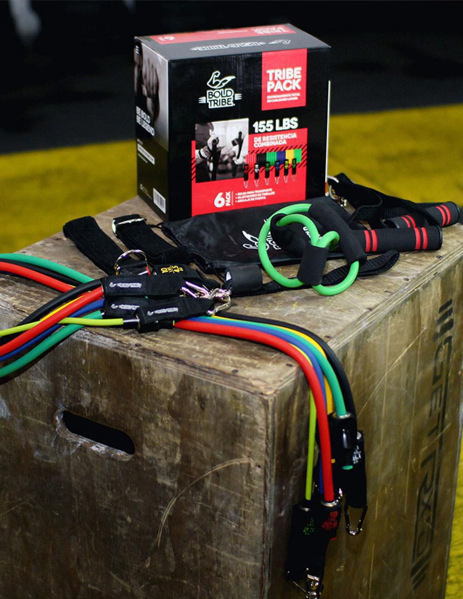 Tribe pack ligas de resistencia tubulares 7