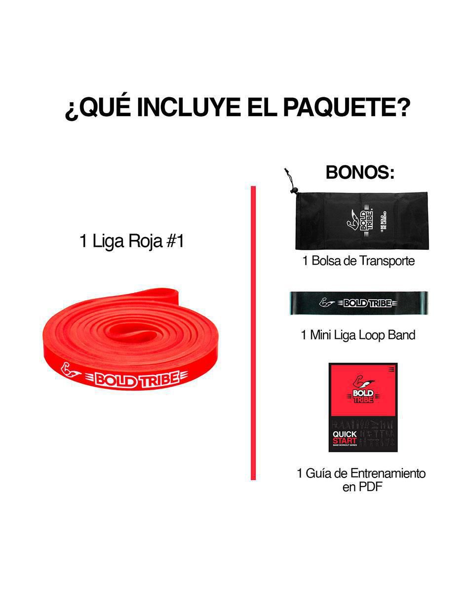 Liga de resistencia Power Band 1 7