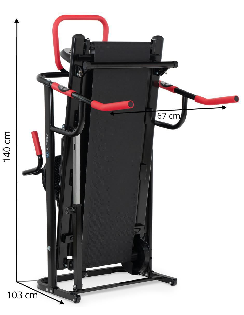 Caminadora mecánica Cmmt1 plegable 16