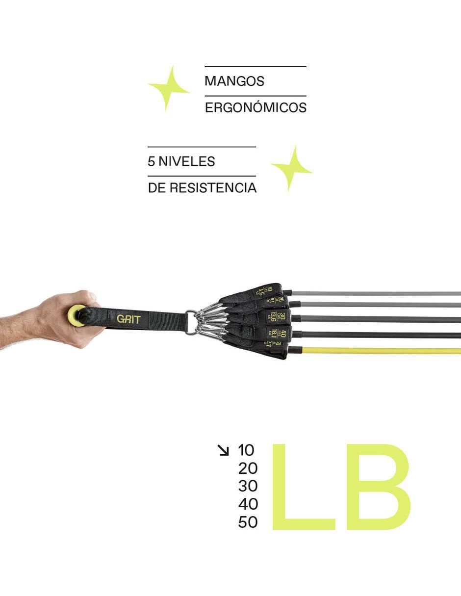 Set de ligas de resistencia 3