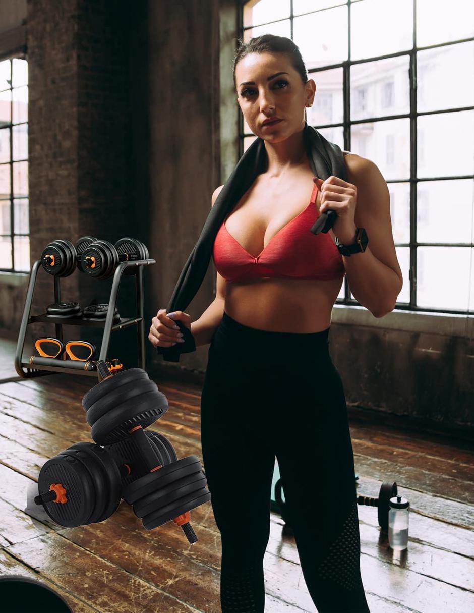 Set de pesas para entrenamiento 4