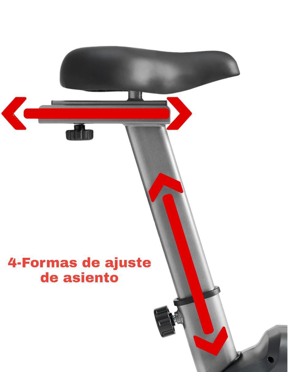 Bicicleta fija acero y plástico 4