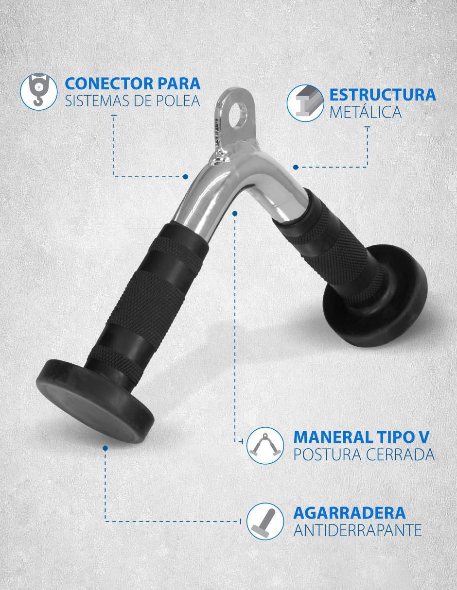 Agarradera tipo V 4