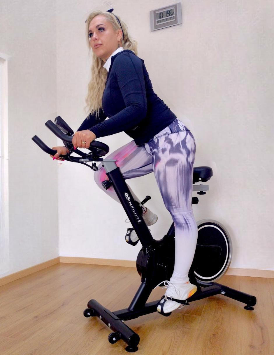Bicicleta fija acero 2