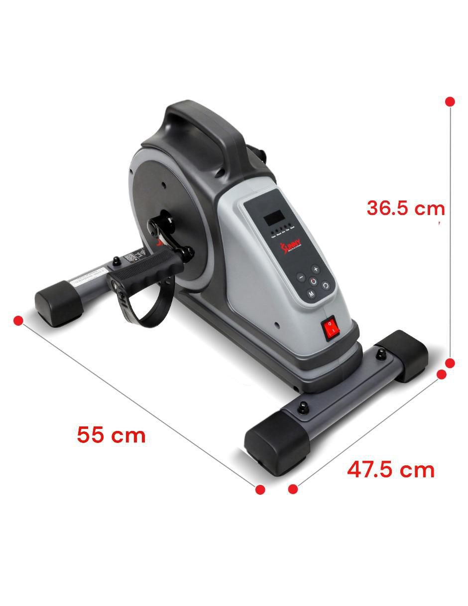 Mini bicicleta estática acero y plástico 5