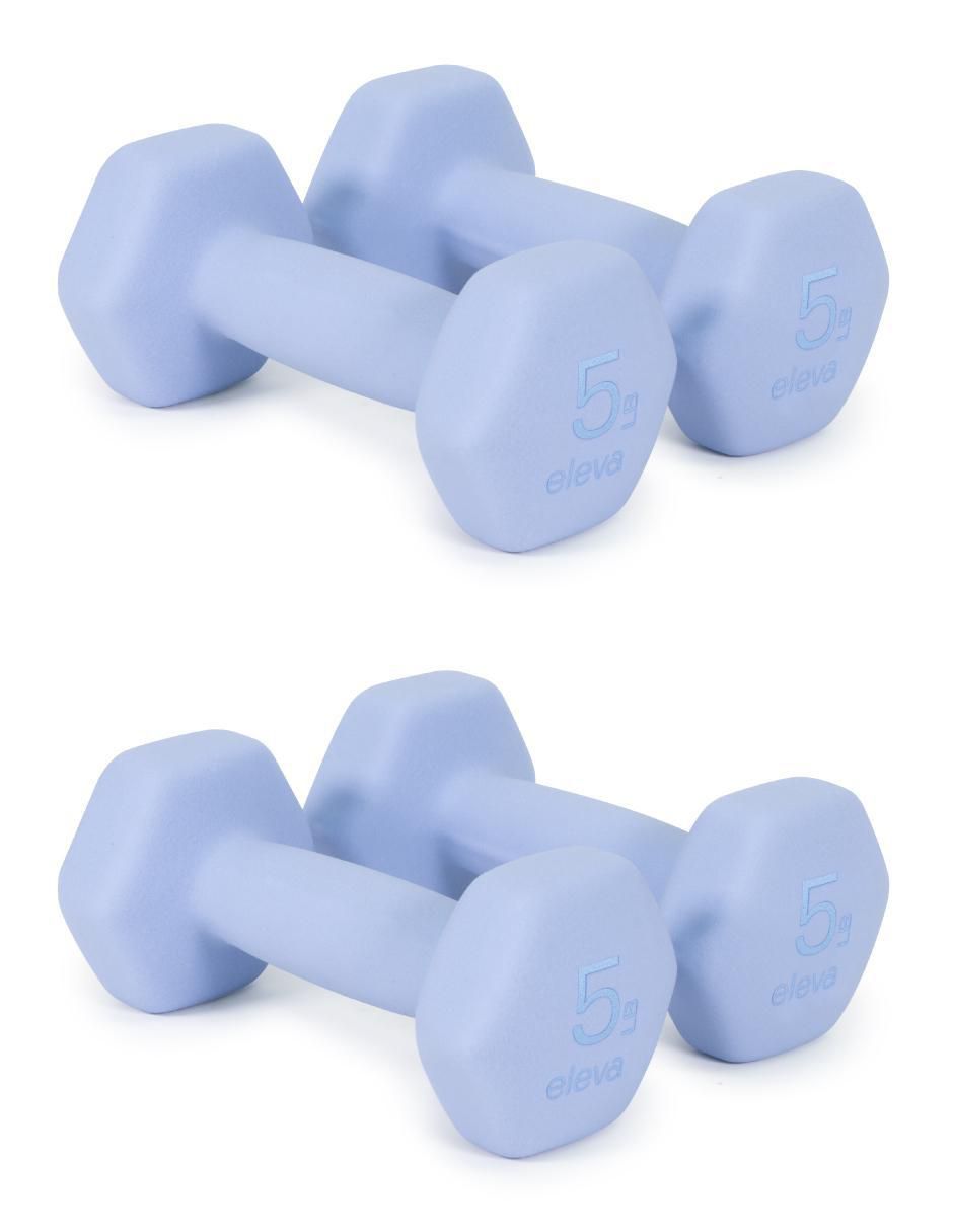 Set de 4 mancuernas de peso variable