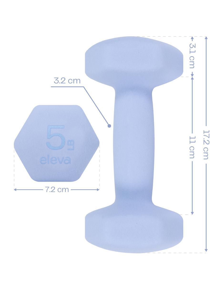 Set de 4 mancuernas de peso variable 6