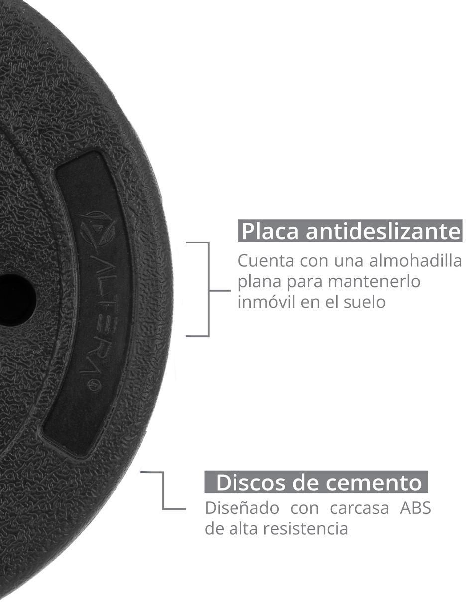 Set mancuernas de peso fijo 6