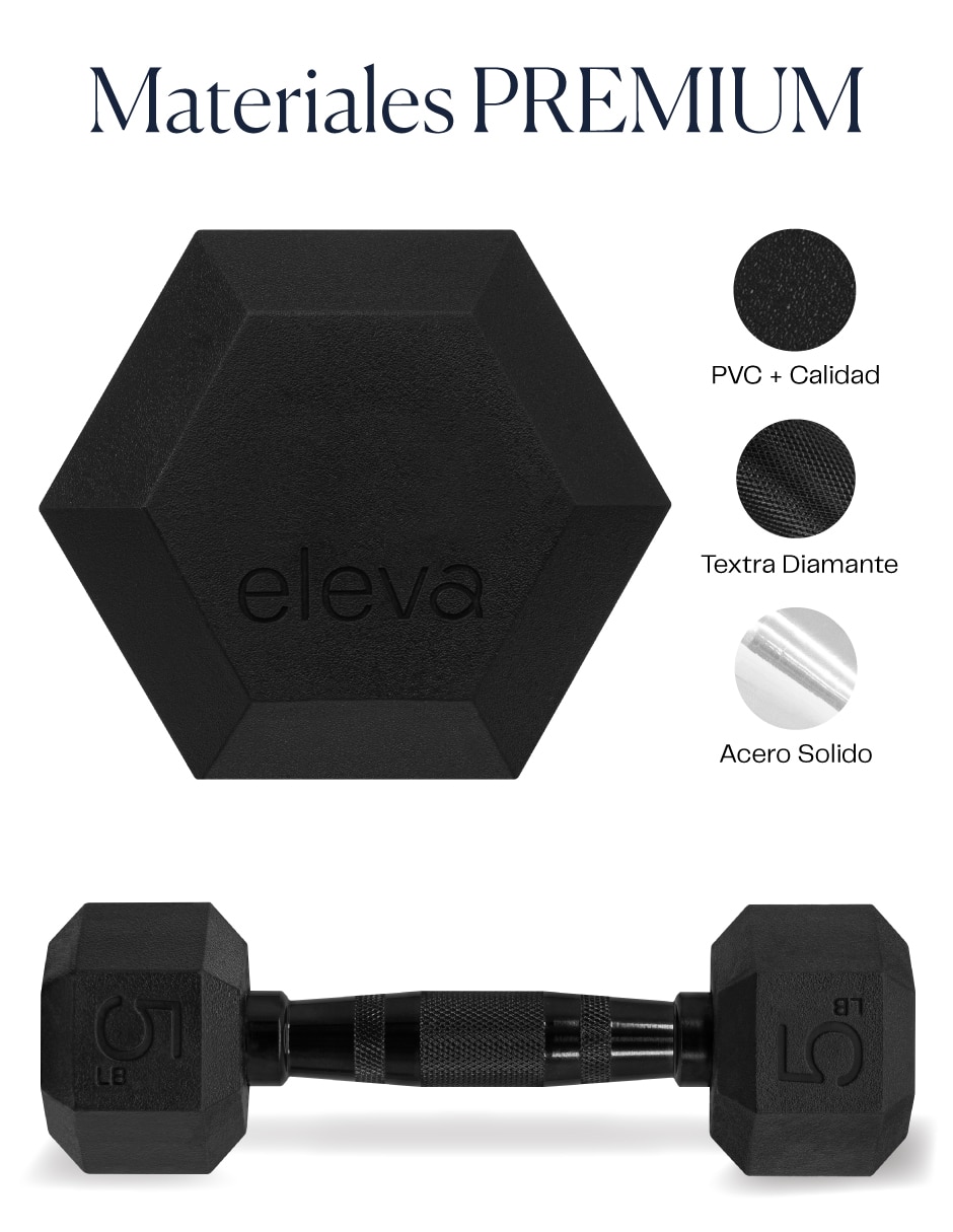 Set mancuernas de peso fijo