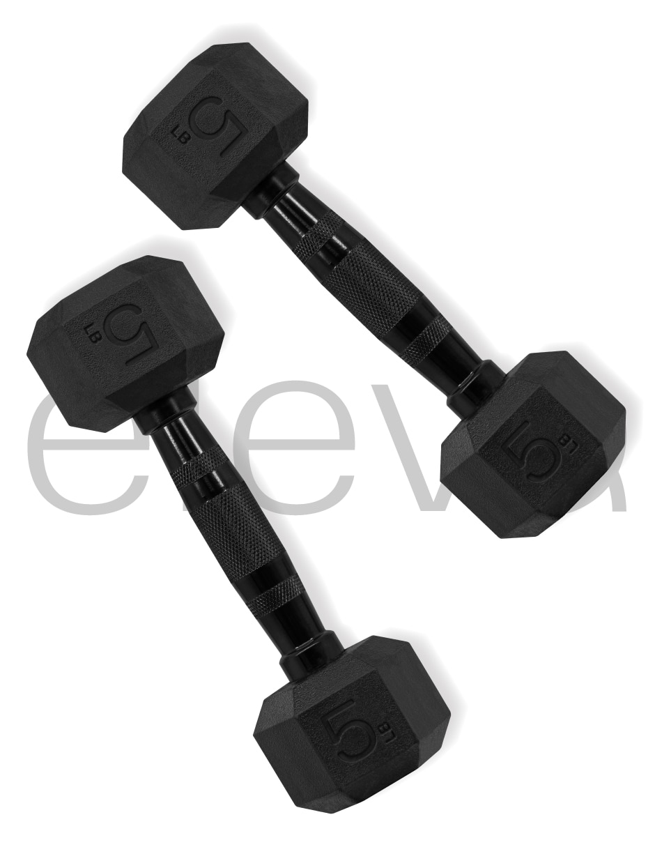 Set mancuernas de peso fijo 5