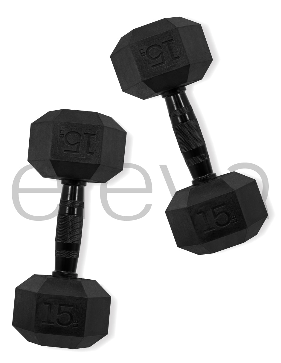 Set mancuernas de peso fijo 5