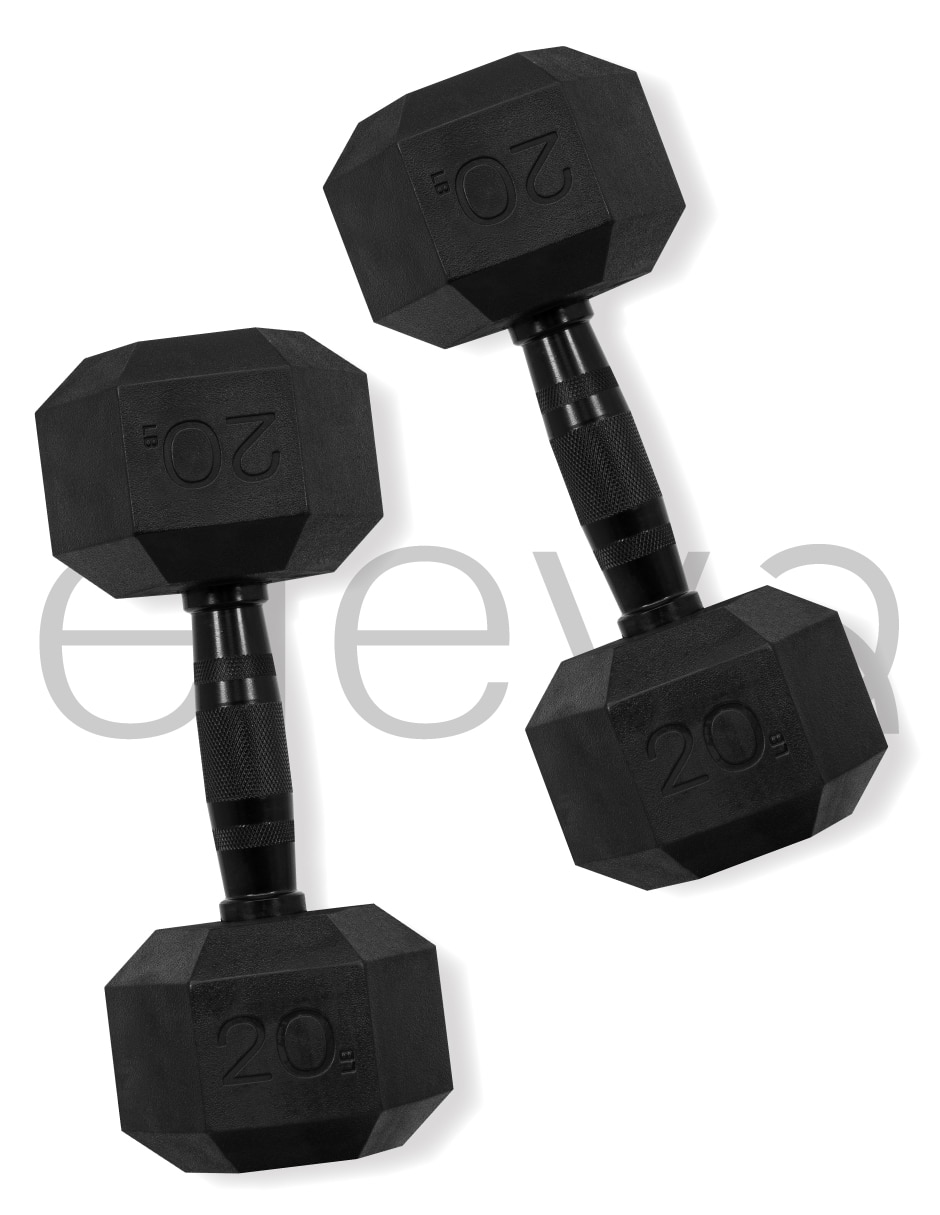 Set mancuernas de peso fijo 5