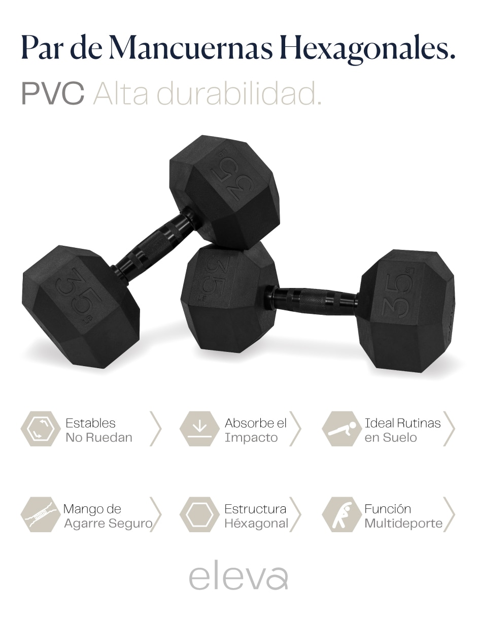 Set mancuernas de peso fijo 3