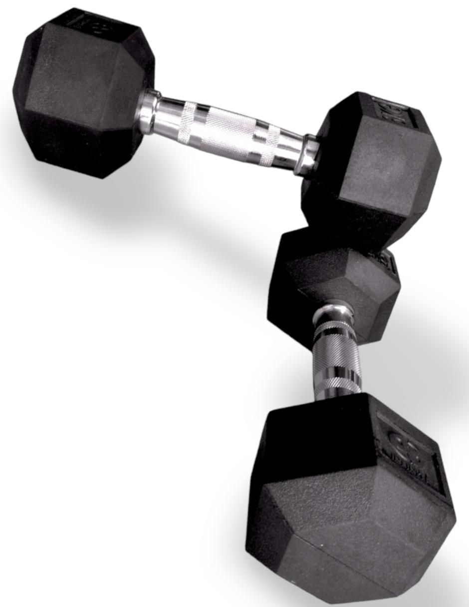 Set mancuernas de peso fijo 6 kg 2 piezas 3