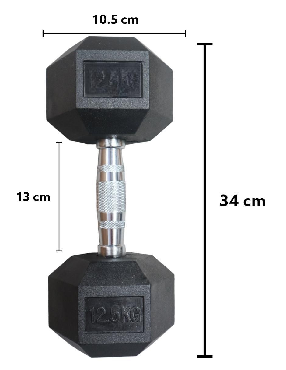 Set mancuernas de peso fijo 5