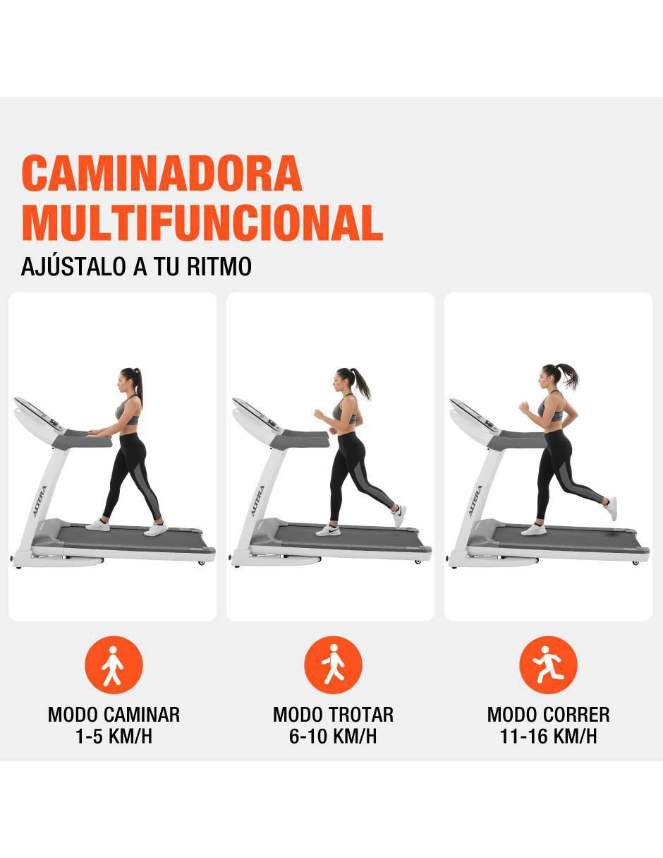 Caminadora semiprofesional plegable 24
