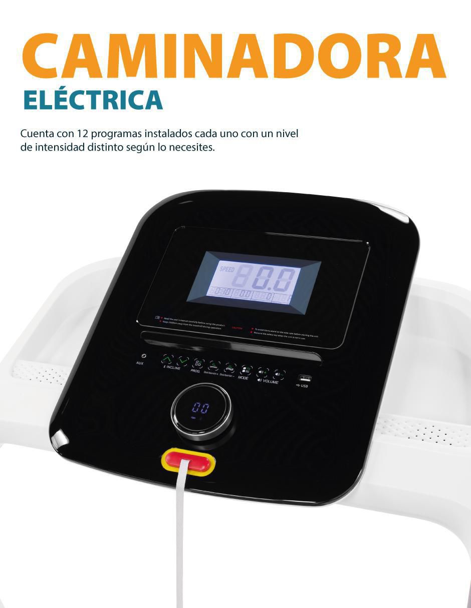 Caminadora semiprofesional plegable 8