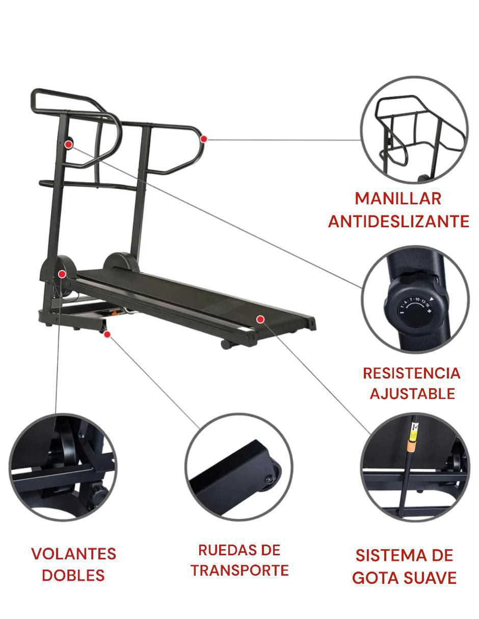 Caminadora profesional Sf-T7723 plegable 8