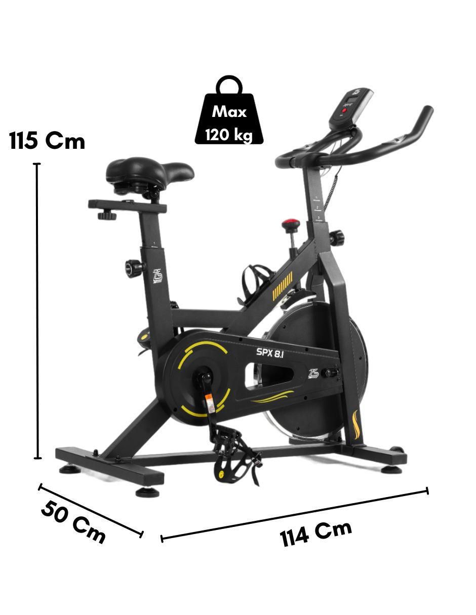 Bicicleta de spinning Zynergy de acero inoxidable