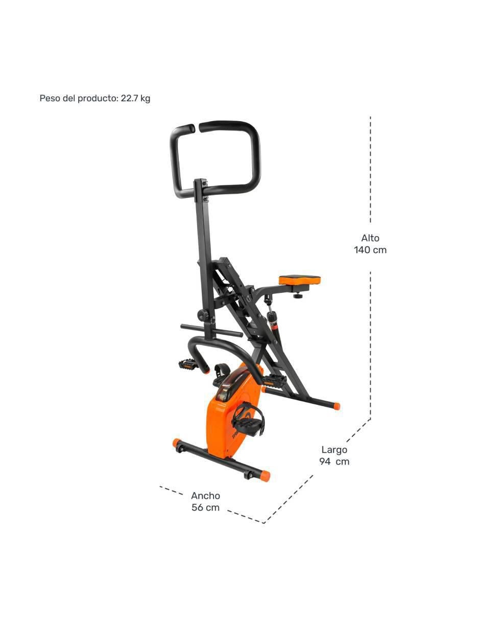 Multigym de acero inoxidable mkz-bodyevcrunch 5