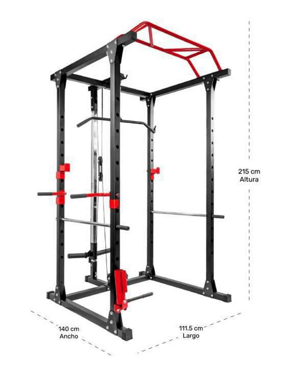 Jaula Multiestación Power Rack 7