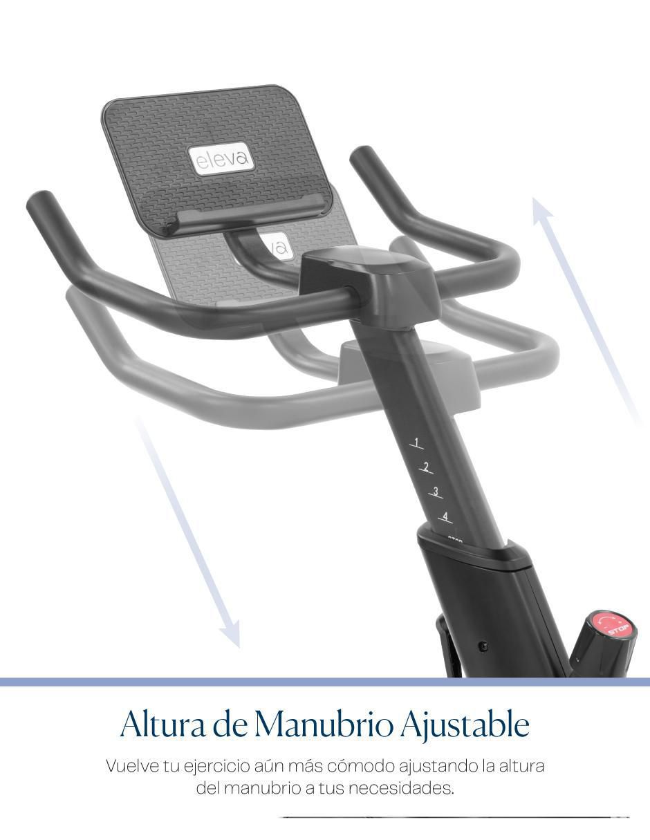 Bicicleta de spinning Eleva modelo Cycle One de acero y plástico
