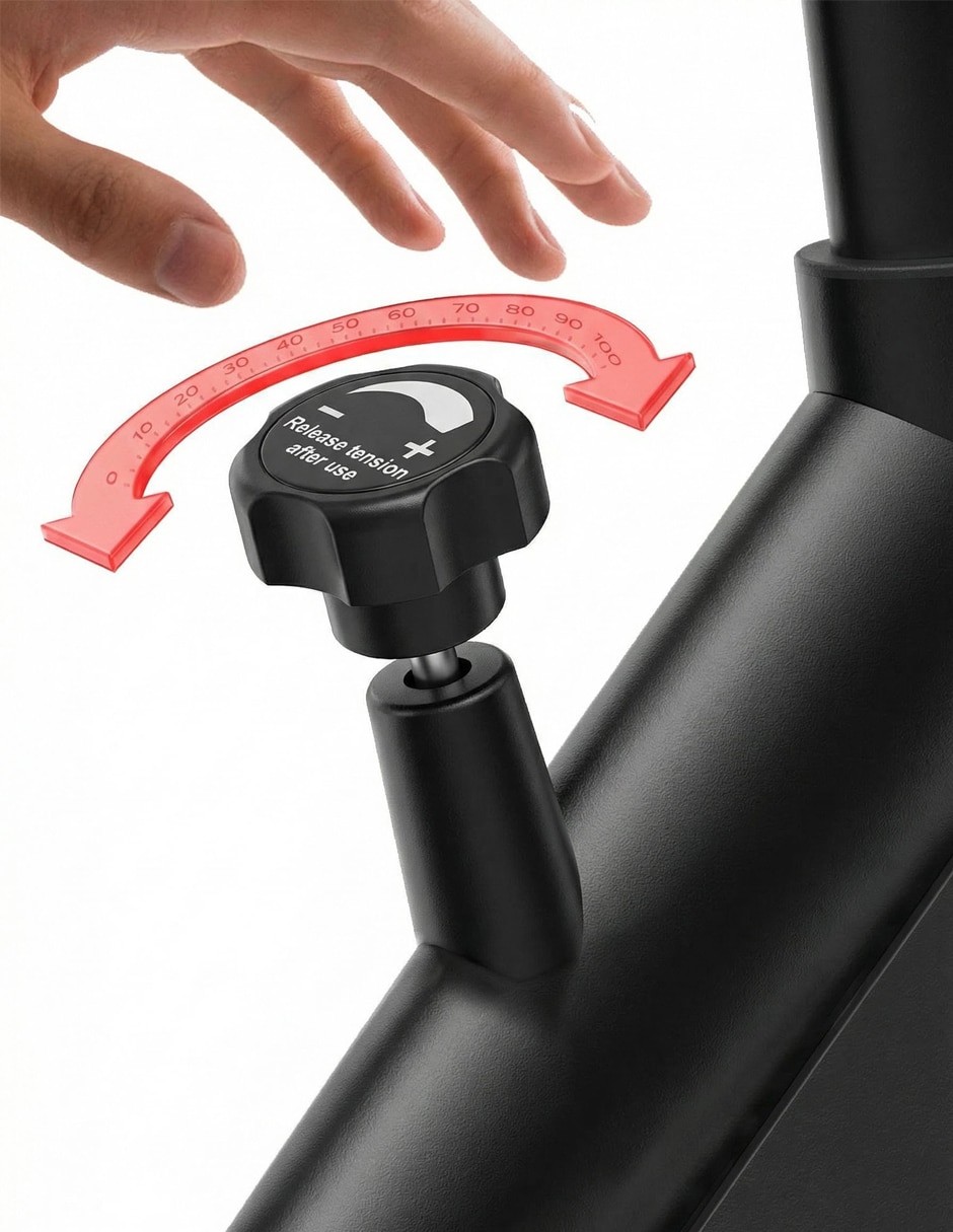 Bicicleta de spinning acero 4