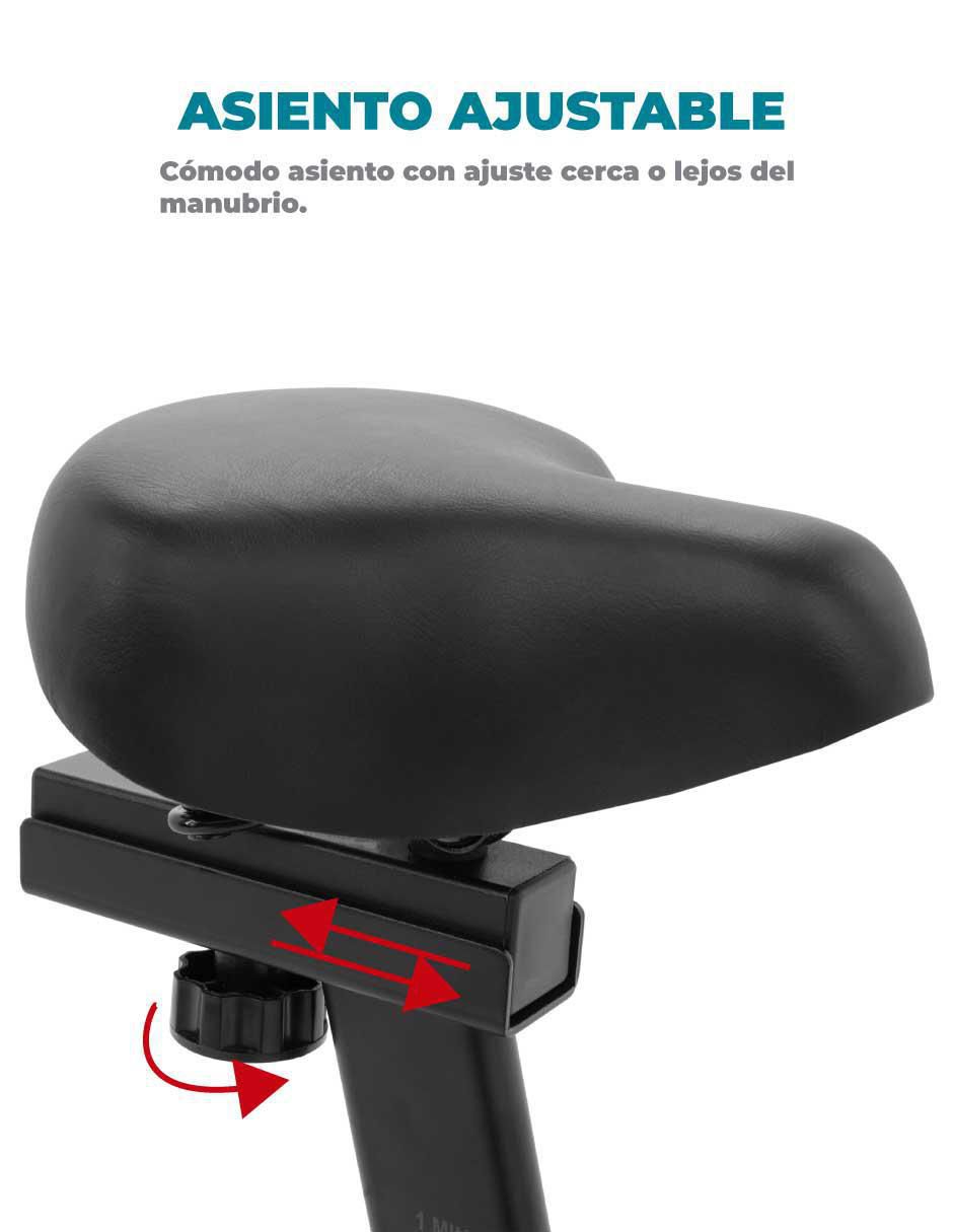 Bicicleta de spinning modelo Noir de metal 4