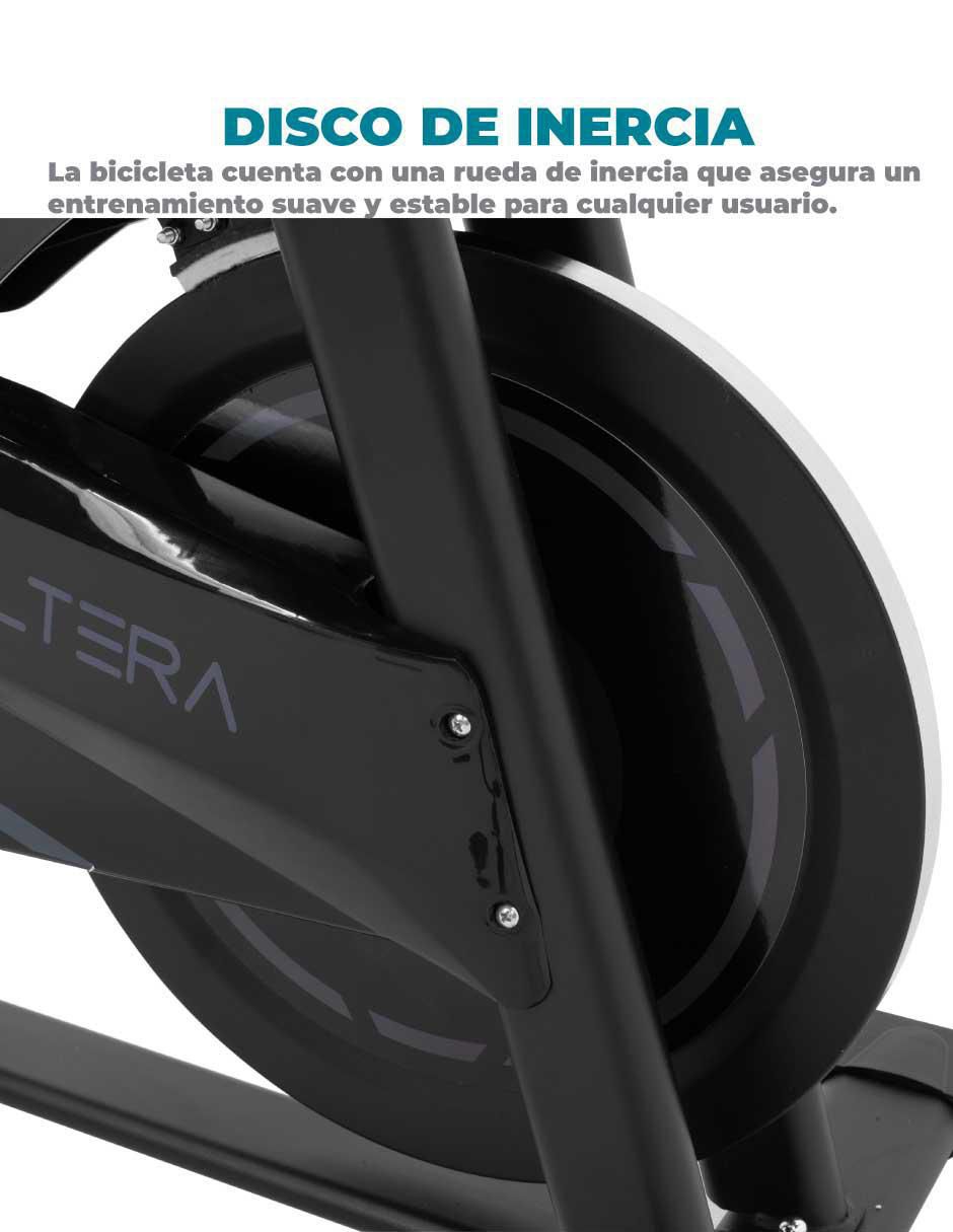 Bicicleta de spinning modelo Noir de metal 6