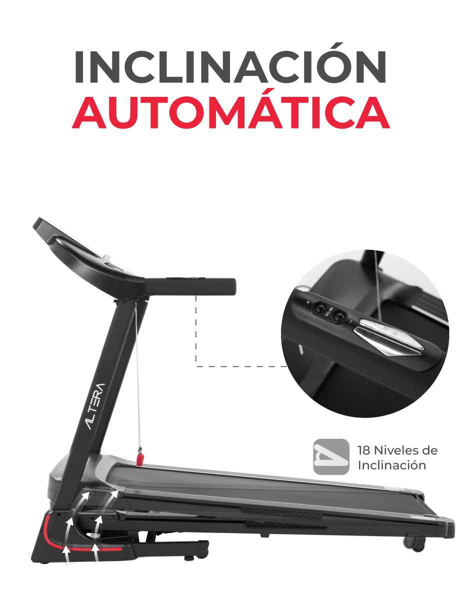 Caminadora semiprofesional Val-3 plegable 4