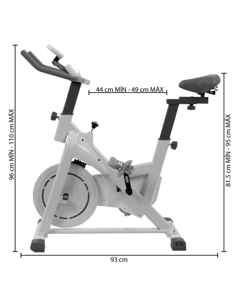 Bicicleta de spinning modelo Blanche de metal 10