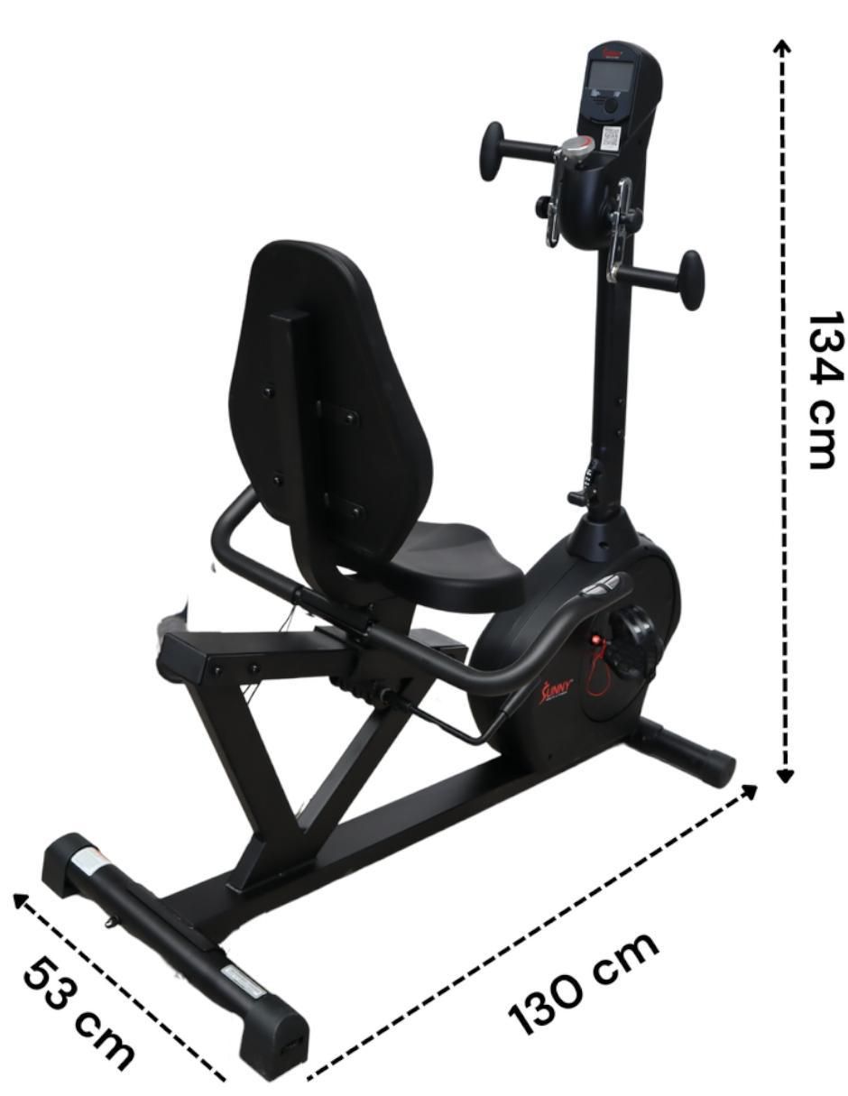 Bicicleta recumbente acero y plástico 7
